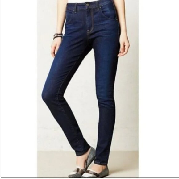 ANTHROPOLOGIE |  Pilcro Superscript Blue Jeans 28 - Picture 1 of 11